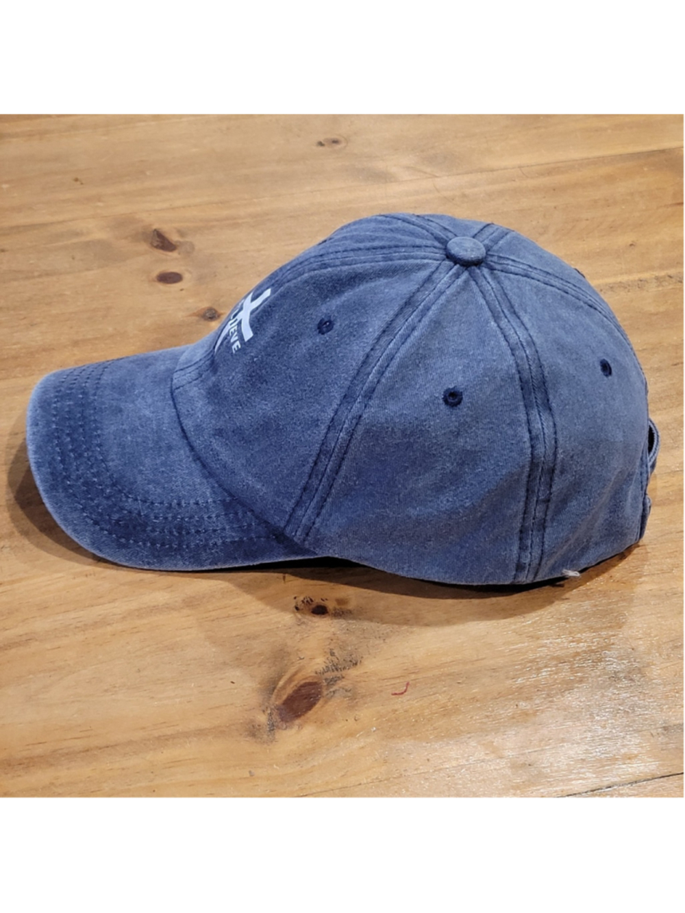 I believe Jesus Church Hat Strap Back Cross One Size Cotton Dad Adjustable - Picture 2 of 8